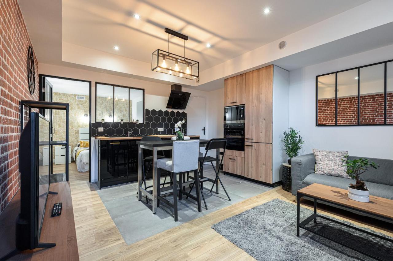 Le Loft Magnan - Ac- Pres Mer - Wifi - Parking - Confort Et Moderne - Supermarches Et Tram Proches Nice Exterior foto